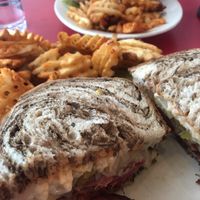 Vegan Reuben at The Chicago Diner - Lakeview in Chicago