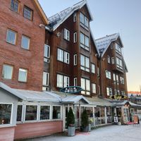 Outside (light) at Lotus in Tromsoe