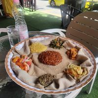 Veg platter. at Taye in Bangkok