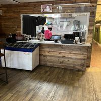 Cashier's desk  at Life Bistro in Atlanta