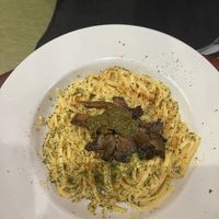 Grilled Oyster Mushroom Carbonara   at Life Bistro in Atlanta