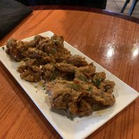 Sweet and Spicy Oyster Mushrooms   at Life Bistro in Atlanta