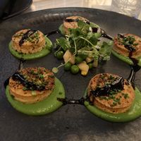 Tofu scallops  at Caesar's Palace - Gordon Ramsay Hell's Kitchen in Las Vegas