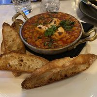 Beans in purgatory  at Caesar's Palace - Gordon Ramsay Hell's Kitchen in Las Vegas