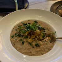 Vegan artichoke risotto #Veganuary at Caesar's Palace - Gordon Ramsay Hell's Kitchen in Las Vegas