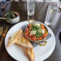 White beans in purgatory at Caesar's Palace - Gordon Ramsay Hell's Kitchen in Las Vegas