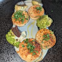 Tofu scallops at Caesar's Palace - Gordon Ramsay Hell's Kitchen in Las Vegas