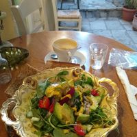 Avocado salad 🥗🥰 at Bizou Cafe in Corfu