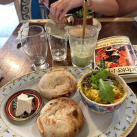   at Bizou Cafe in Corfu