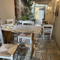   at Bizou Cafe in Corfu