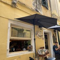   at Bizou Cafe in Corfu