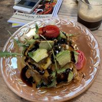   at Bizou Cafe in Corfu