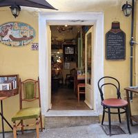  at Bizou Cafe in Corfu