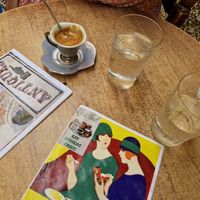  at Bizou Cafe in Corfu