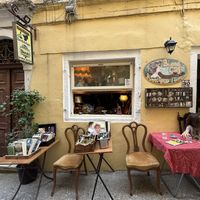   at Bizou Cafe in Corfu