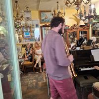  at Bizou Cafe in Corfu