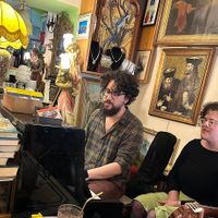   at Bizou Cafe in Corfu