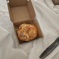 Cookie butter cinnamon roll at Cinnaholic in Naperville