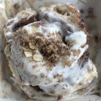 Cream cheese/ pie crumble at Cinnaholic in Naperville