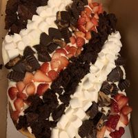 Their small cinnacake  at Cinnaholic in Naperville