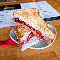 Plant Based Reuben Toastie at DUB - The Lansdowne - T1 in Dublin