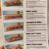 Vegan Menu at Pans & Company in Ondara