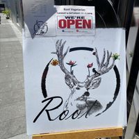 Advertising  at Root Vegetarian in Cairns