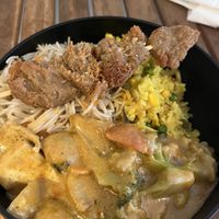 3 bowl with chicken   at Root Vegetarian in Cairns