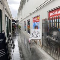 Head down this little lane way for great vegan food   at Root Vegetarian in Cairns
