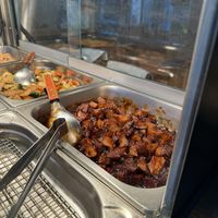 Saitan und Süßkartoffeln  at Root Vegetarian in Cairns