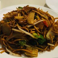 Vegetable Chow Mein at Jade Garden in Weymouth