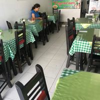 Seating at Restaurante Vegetariano in Santa Rosa De Cabal