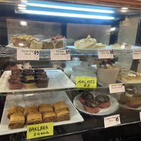 Dessert cabinet  at Yababa in Brisbane