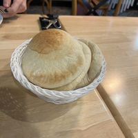 Homemade pita bread   at Yababa in Brisbane
