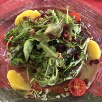 Salad with pomegranate and orange  at Hotel Restaurant Löwen in Schopfheim