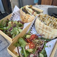   at Mimoni's in Jerusalem