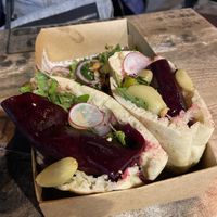 Beet at Mimoni's in Jerusalem