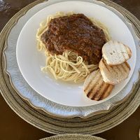 Spagetti bolognesee  at Bec and Geri's in Davao City