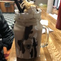 S’mores milkshake  at Bumbling Bee Vegan Junk Food in Boulder