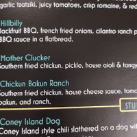 Menu2 at Bumbling Bee Vegan Junk Food in Boulder