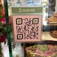 QR Code  at Coffee And Plants in Pasadena