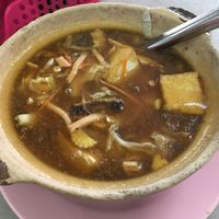 Tofu clay pot. at JuFu Vegetarian - Restoran Makan Sayuran in Alor Setar