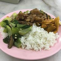 Pak Choi, aubergine... at JuFu Vegetarian - Restoran Makan Sayuran in Alor Setar