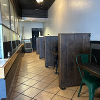 Inside seating  at Bols in Plano