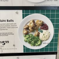 Plant balls are NOT vegan  at IKEA in Tampa