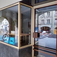 Entrance (under arcade) at Cantin in Bern
