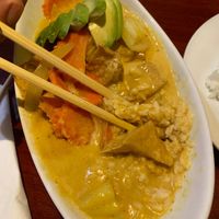 Avocado curry - vegan 🌱  at Pin Wok&Bowl in St Petersburg