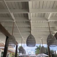 Outdoor decor  at Baba in St Petersburg