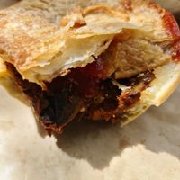 Inside the Moroccan pie at Red Hill Baker in Balnarring