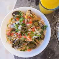 Nachos at The Beached Bikini in Akumal